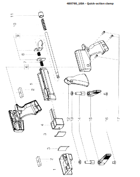 Festool Quick-action-clamp (489790) Accessory Parts