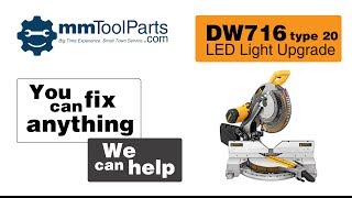How To Install Light Kit On DW716