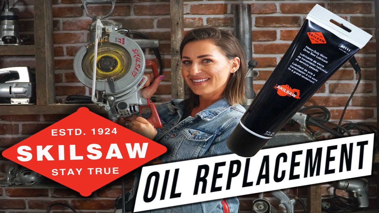 How To Replace Your Mag77 Skilsaw's Oil